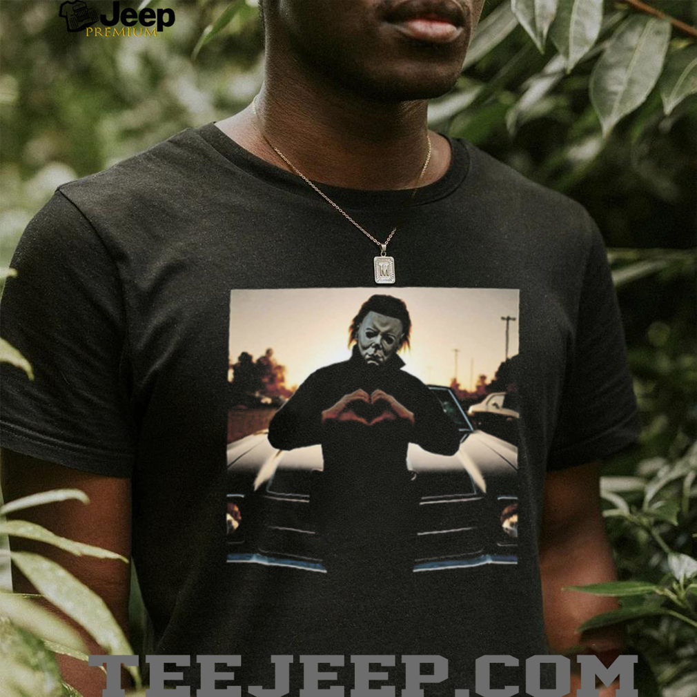 Michael Myers Heart Hands Slasher Movie Parody T Shirt Michael Myers Heart Hands Slasher Movie Parody T Shirt