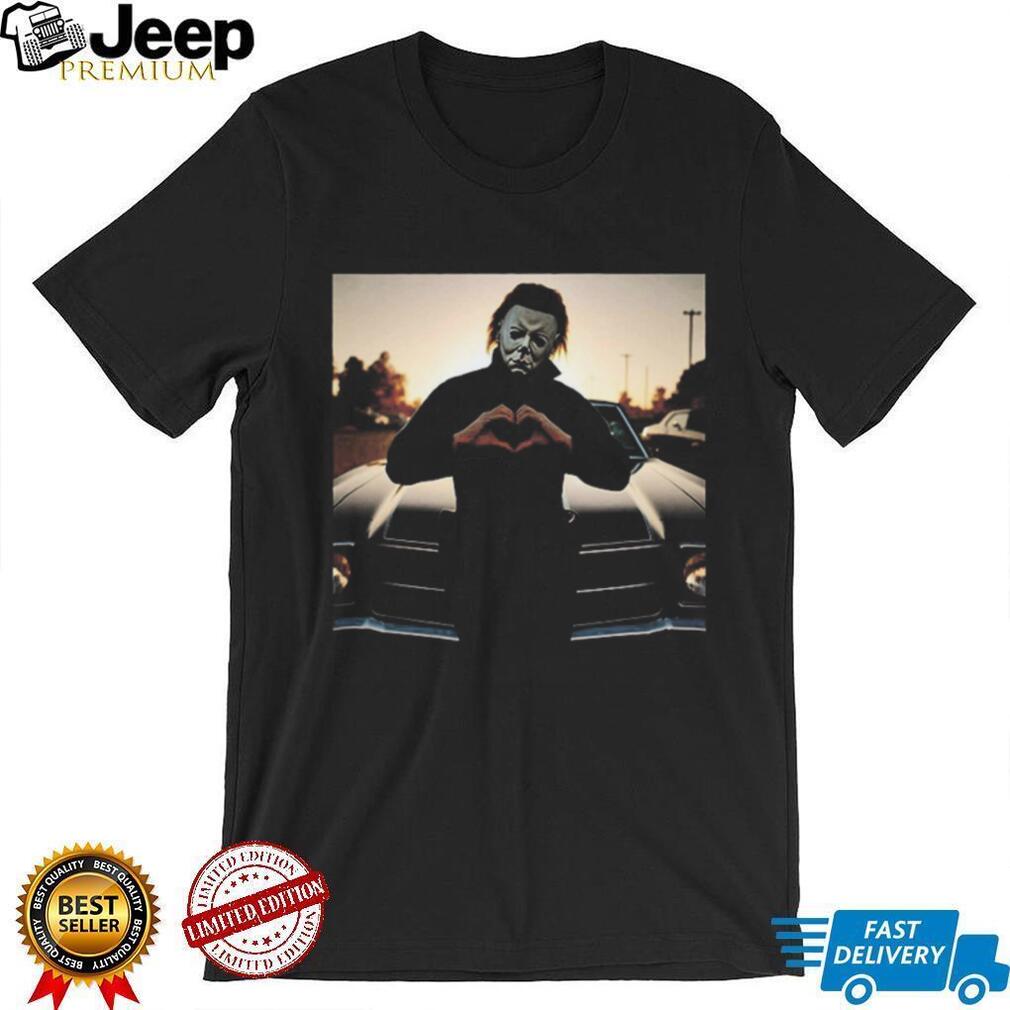 Michael Myers Heart Hands Slasher Movie Parody T Shirt Michael Myers Heart Hands Slasher Movie Parody T Shirt