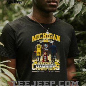 Michigan National Champions 2026 Perfect Season Final Four Basketball T Shirt