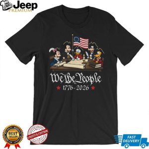 Mickey And Friends We The People 1776 Patriotic T Shirt