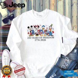 Mickey Mouse America 250 Years Of Freedom 1776 T Shirt