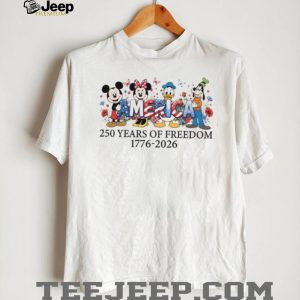 Mickey Mouse America 250 Years Of Freedom 1776 T Shirt