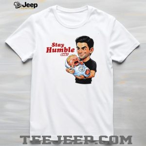 Mikel Arteta Stay Humble Crying Baby Funny Soccer T Shirt