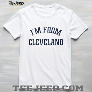 Minimalist I Am From Cleveland City Pride State Graphic T Shirt