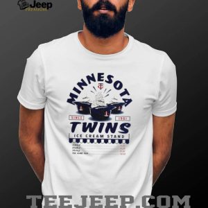 Minnesota Twins Ice Cream Stand Vintage Baseball Logo T Shirt
