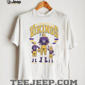 Minnesota Vikings Custom Name Number Football Dad Team T Shirt