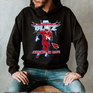 NFL Blitz Arizona Cardinals Jeremiyah Love Football Graphic T Shirt