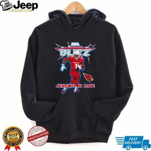 NFL Blitz Arizona Cardinals Jeremiyah Love Football Graphic T Shirt