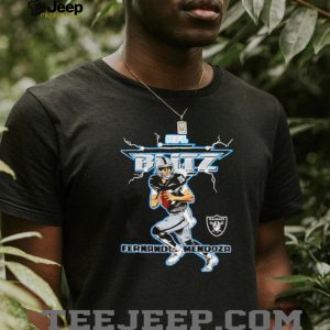 NFL Blitz Las Vegas Raiders Fernando Mendoza Football Graphic T Shirt