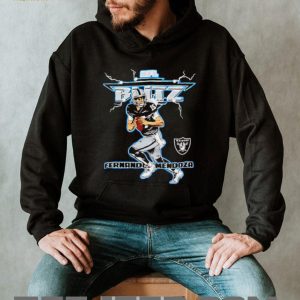 NFL Blitz Las Vegas Raiders Fernando Mendoza Football Graphic T Shirt