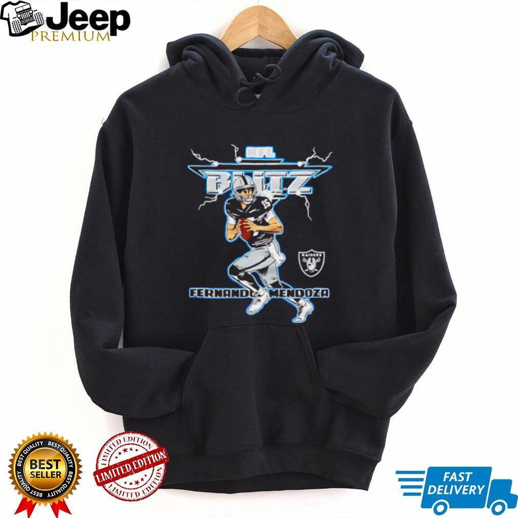 NFL Blitz Las Vegas Raiders Fernando Mendoza Football Graphic T Shirt NFL Blitz Las Vegas Raiders Fernando Mendoza Football Graphic T Shirt