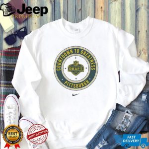 NFL Draft 2026 Pittsburgh Countdown To Greatness T Shirt