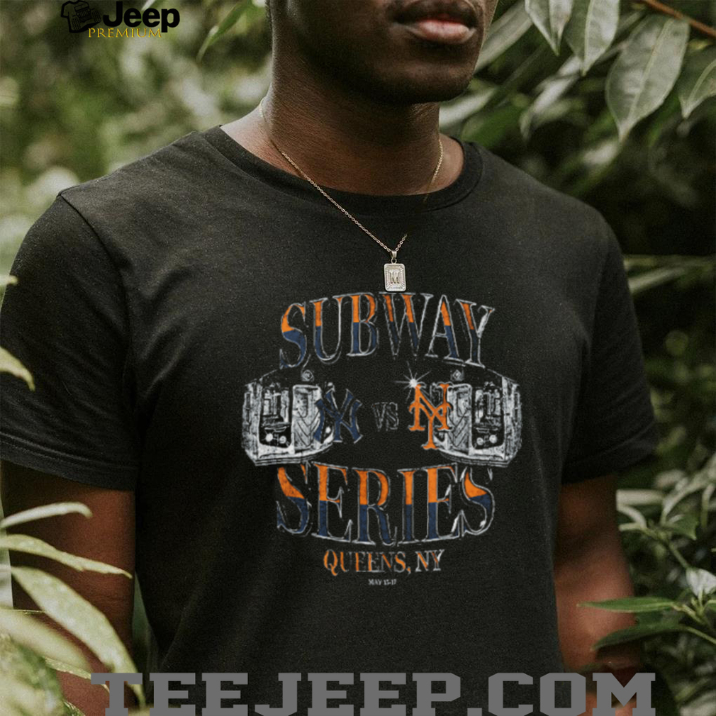 NY Baseball Subway Series Queens Matchup Graphic T Shirt NY Baseball Subway Series Queens Matchup Graphic T Shirt