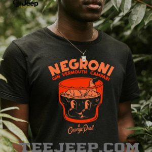 Negroni Cocktail Gin Vermouth Campari Drink Lover T Shirt