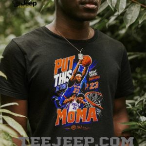 New York Basketball Put This In The Moma Poster Dunk T Shirt