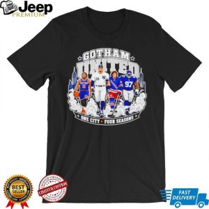 New York Gotham United One City Four Seasons shirt