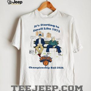 New York Knicks 1973 Championship Ball Basketball Nostalgia Graphic T Shirt