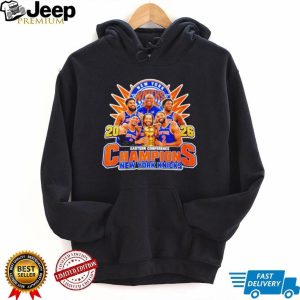 New York Knicks 2026 Eastern Conference Champions Finals player collage shirt
