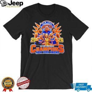 New York Knicks 2026 Eastern Conference Champions Finals player collage shirt