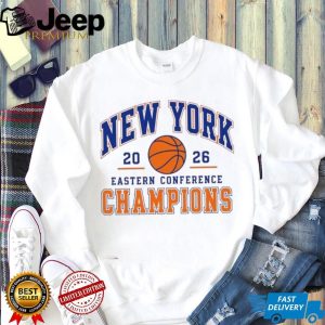 New York Knicks 2026 Eastern Conference Champions Graphic T Shirt