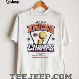 New York Knicks 2026 NBA Conference Champions Trophy T Shirt