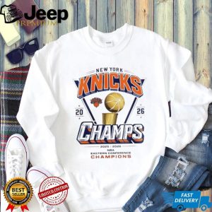 New York Knicks 2026 NBA Conference Champions Trophy T Shirt