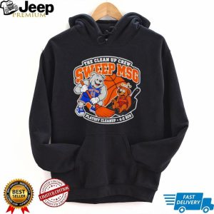 New York Knicks 2026 NBA Finals The Clean Up Crew Sweep MSG Playoff Cleanup 4 0 Run shirt
