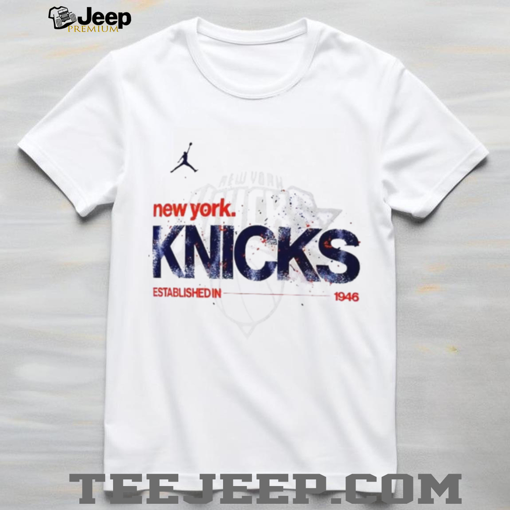 New York Knicks Basketball 1946 Retro Logo Vintage Style T Shirt New York Knicks Basketball 1946 Retro Logo Vintage Style T Shirt