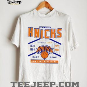New York Knicks Basketball Retro Conference Champions Graphic T Shirt