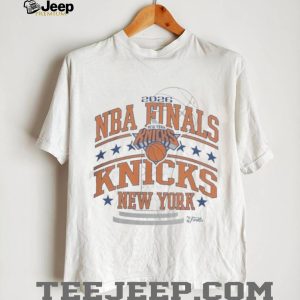 New York Knicks Stadium Essentials Unisex 2026 NBA Finals No Regrets Shirt