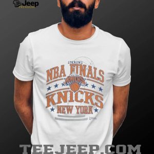 New York Knicks Stadium Essentials Unisex 2026 NBA Finals No Regrets Shirt