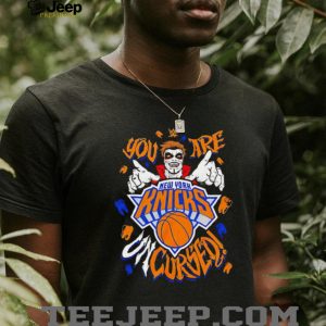 New York Knicks Uncursed Danhausen Wrestling Style T Shirt