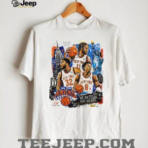 New York Knicks Urban Graffiti Style Art Basketball T Shirt