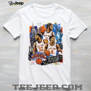 New York Knicks Urban Graffiti Style Art Basketball T Shirt