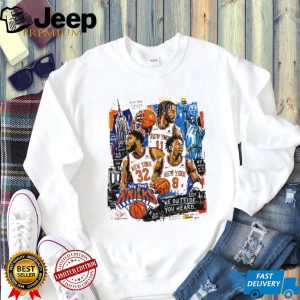New York Knicks Urban Graffiti Style Art Basketball T Shirt