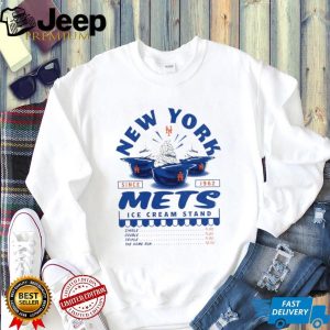 New York Mets Ice Cream Stand Retro Baseball Logo T Shirt New York Mets Ice Cream Stand Retro Baseball Logo T Shirt