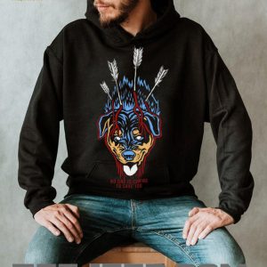 No One Is Coming To Save You Rottweiler Horror T Shirt