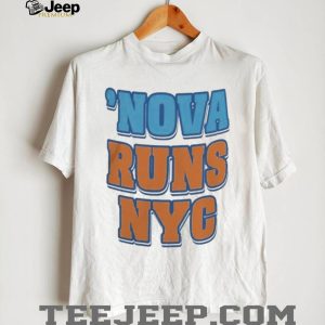 Nova Knicks Villanova Basketball Navy Graphic T Shirt