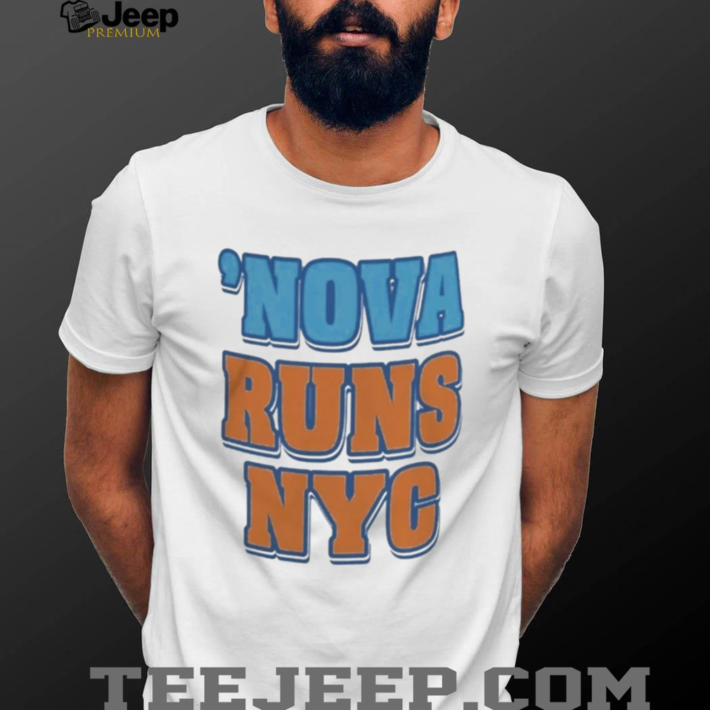 Nova Knicks Villanova Basketball Navy Graphic T Shirt Nova Knicks Villanova Basketball Navy Graphic T Shirt