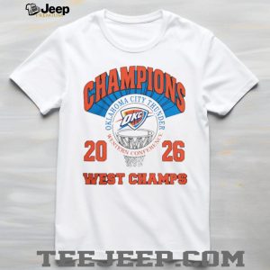 Oklahoma City Thunder 2026 Western Conference Champions T Shirt