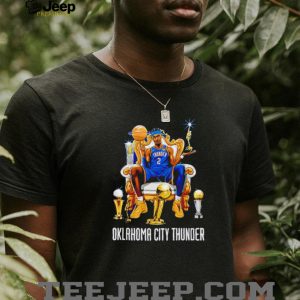 Oklahoma City Thunder Shai Gilgeous Alexander Trophy King T Shirt
