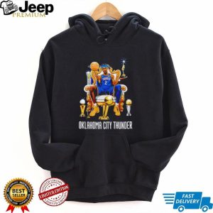 Oklahoma City Thunder Shai Gilgeous Alexander Trophy King T Shirt