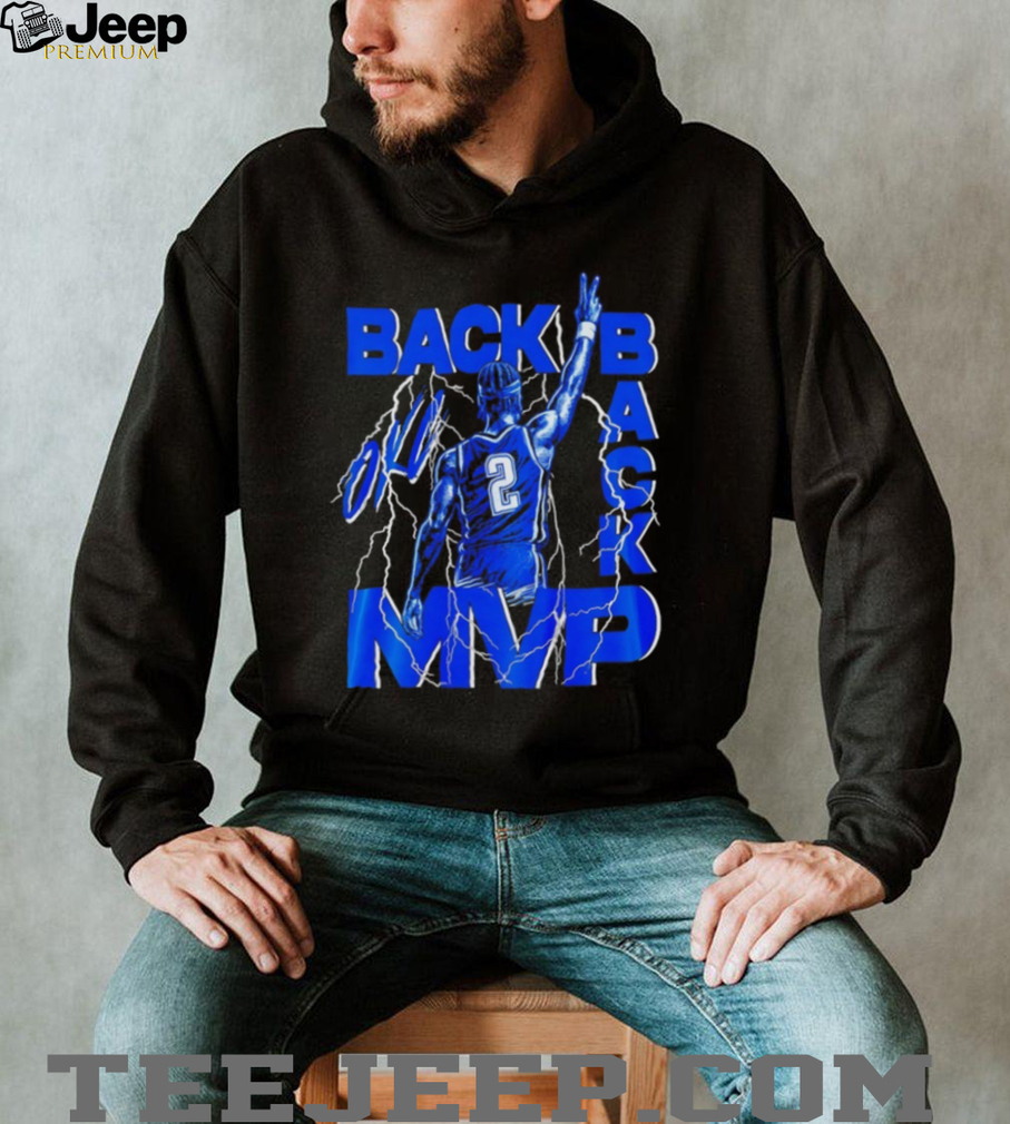 Oklahoma Shai Back To Back MVP Lightning Graphic T Shirt Oklahoma Shai Back To Back MVP Lightning Graphic T Shirt