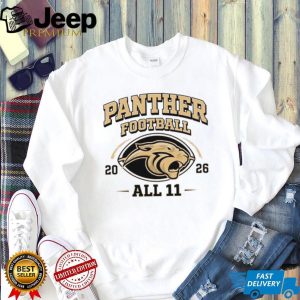 Panther Football All 11 Varsity Sports Team Mascot T Shirt