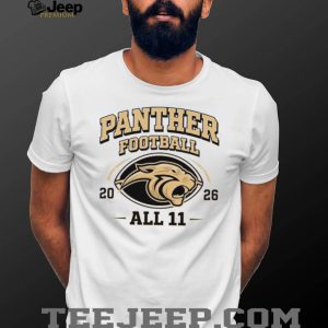 Panther Football All 11 Varsity Sports Team Mascot T Shirt