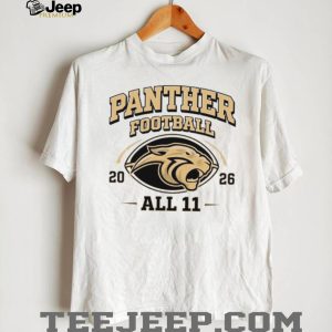 Panther Football All 11 Varsity Sports Team Mascot T Shirt