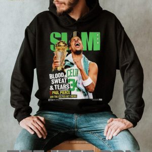 Paul Pierce Slam Magazine Blood Sweat Tears Celtics T Shirt