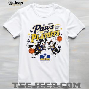 Paws and Playoffs Animal Welfare Basketball Graphic T Shirt