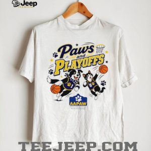 Paws and Playoffs Animal Welfare Basketball Graphic T Shirt