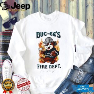 Philadelphia Eagles Buc ees Fire Dept Mascot Football T Shirt